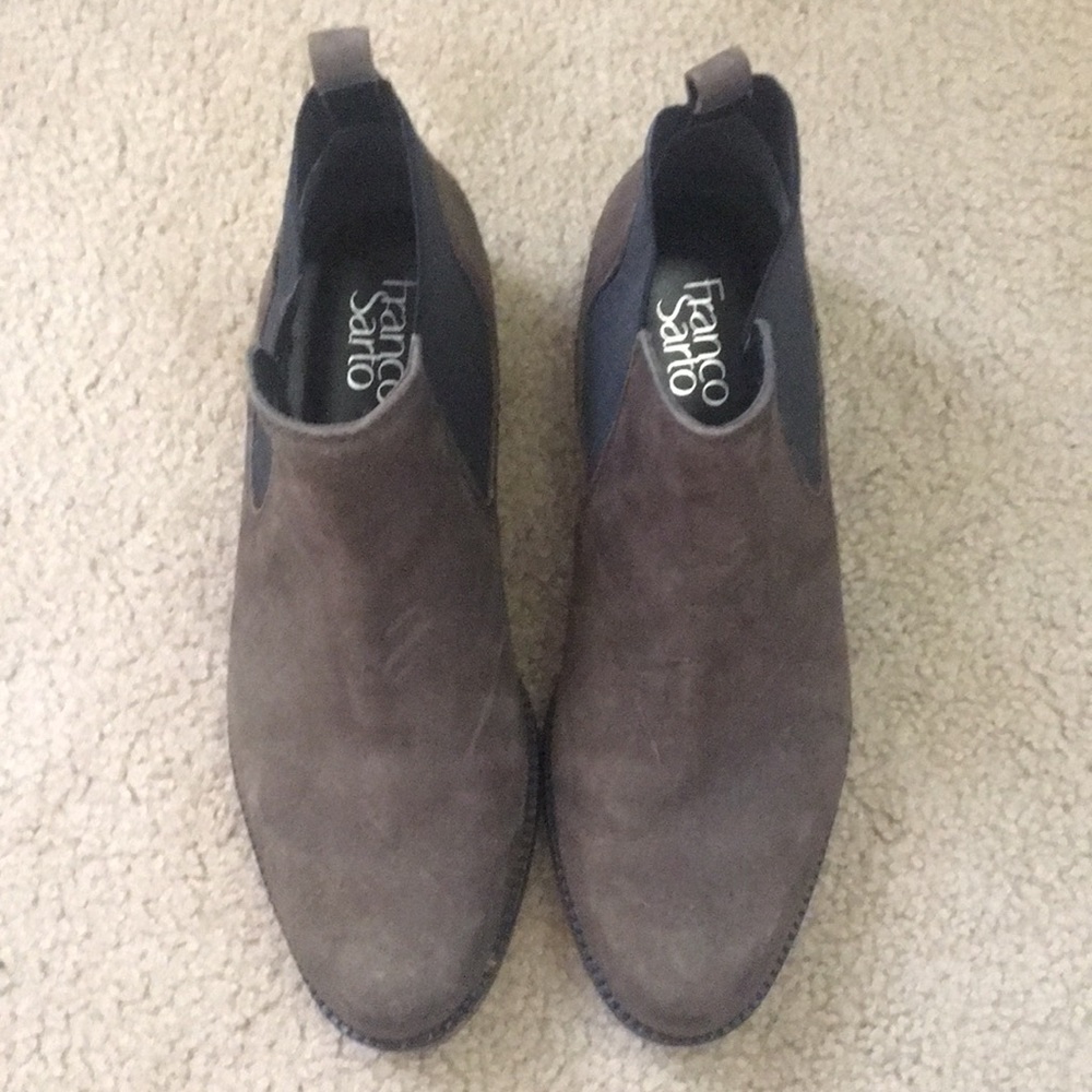 Dark brown ankle boots